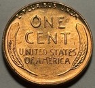 1954 Lincoln Wheat Cent     Uncirculated Ms Red      Original Roll