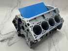 350 V8 Engine Block Business Card Holder Garage Desk Organizer Car Gift Mechanic
