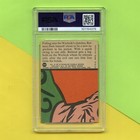 Original 1966 Topps Batman A Series Red Bat Psa 6 Trading Card  12a