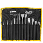 Xtremepowerus 12-pieces Mechanics Steel Metal Punch   Chisel Tool Set Cold