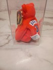 Nfl Salvino s Bammers Denver Broncos Davis  30 Orange Plush Beanie Bear  Tag