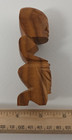 Vintage Hand Carved Solid Wood Tiki Totem Figurine 5    Polynesian Hawaiian Decor