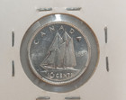 1950 Canada 10 Cent George Vi Silver Dime Canadian Ten Cents Coin
