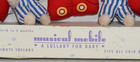 New In Box Vtg 1996 Dakin Baby Applause Teddy Bear Musical Mobile 