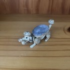 Vintage French Poodle Metal Pin Cushion Nodder Bobblehead Florenza