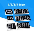  Plg 1 2 3 4 Digit 7 Seven Segment Tube Led Lcds Display Module For Raspberry Pi