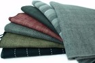 Men Women Unisex 100  Cashmere Warm Plain Scarf Thick Stripe Wool Scotland