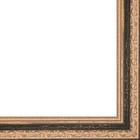 Picture Frame Moulding  wood  18ft Bundle - Distressed aged Black Finish - 1 25 