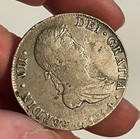 Peru - 1814 Jp Large Silver 8 Reales - Popular