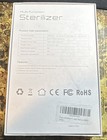 Uv Sterilizer Jop102 White 7w For Tools Ce Fcc Rohs 168x89x22mm