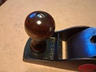 S-4---vtg  Finished- Craftsman-smooth Bottom Plane 9-1 2  -2 1 2-wood steel- Usa