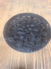 Antique Cast Iron Floor Round Heat Vent Grille Grate Louvers 