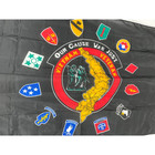 Vintage Vietnam Veteran Banner  our Cause Was Just  Airborne 60  X 34 