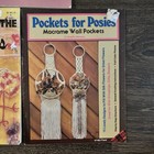 Lot Of 3 Vintage Macram   Craft Books Wall Hanging Patterns 1970s Diy Boho Retro