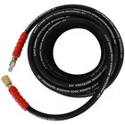 3 8  X 50ft 6000psi Hot Water Pressure Washer Hose Non-marking 2-braid R2 Black 
