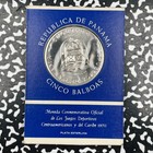 1970 Panama Central American   Caribbean Games 5 Balboas Set Lot ov2038 Silver 