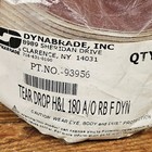 Dynabrade 93956 Tear Drop 180 Grit No Hole Hook Dynacut Dynafine Disc qty 50 