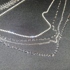 Best Pick Paparazzi  - Undauntingly Urban  color White   Silver  Necklace Set