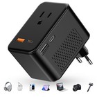 Us To Europe Travel Adapter Voltage Converter  220v To 110v International 