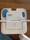 Irobot Braava Jet 240 Robotic Mop  White blue  Charger Battery Mop Pad