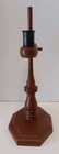 Colonial Style Candlestick Holder Candelabra Wooden Adjustable Vtg Early America