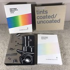 Pantone 3-ring Binder Mixed Lot  Tints Coated uncoated  Black Colors  Pastel  