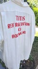 Rare Vintage 1950s Mens Embroidered Bowling Shirt Topp Score Bowler Advertising 