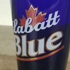 New Vintage Labatt Blue 16 Oz Beer Pint Glass Heavy Cobalt Blue Glass 
