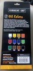Sargent Art Oil Colors Professional Quality 12 Hues Paint Set 12 Ml Each New