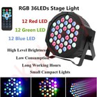 8pcs Dj Disco Party Stage Light 36led Rgb Dmx Beam Lights Ktv Show Par Lighting