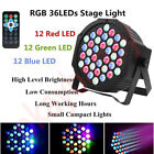 Rgb 36 Led Stage Lighting Par Light Dmx Beam Party Dj Disco Lights With Remote