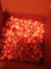  Lot Of 450 Pieces--satin Rose Ribbon Flower--small Appliques For Diy Crafts  