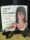 Joan Jett  the Runaways  Authentic Autographed signed Vinyl 45 Record Cover