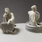 1 35 Wwii German Panzer Tank Crew  2 Figures  - A66-167