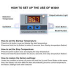 2pcs Ac110-220v Digital Temperature Controller Incubator Thermostat Switch Probe