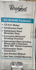 Whirlpool Gc1000xe 1 3 Hp In Sink Disposer  Black