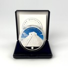 2008 Mongolia 500 T  gr  g  Chichen Itza -25 Grams  925 Silver