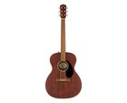 Fender Cc-60s All-mahogany Concert Acoustic Guitar - Gloss Finish