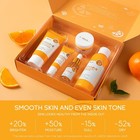 5pcs Skincare Gift Set For Teenage Girls  Vitamin C Face Skin Care Kit With Clea
