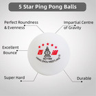 Pro 5-star Ping Pong Balls 40  Abs Table Tennis Training Balls 10 20 30 50 Pcs