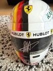 Autographed 1 2 Sebastian Vettel Ferrari 2018 Helmet