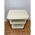 Vintage Cosco Metal Tea Cart Mid Century 3 Tier Bar Serving Utility Table Mcm