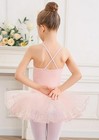 Nwt Medium Girls Dance Ballet Pink Tutu Skirt Bezioner