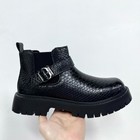 Chelsea Men s High Top Ankle Short Boots British Busines Formal Buckle Shoes Man