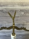 Vintage Brass And Marble Scales Of Justice Judge Lawyer Law Firm Decor