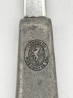 Danforth Fine Pewter Metal Letter Opener With Red Decorative Inlay