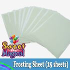 Frosting Sheets  Sugar Sheets  Icing Sheets - 24 To 25 Pack - 8 5 X 11 