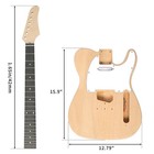 Diy Tl-style Electric Guitar Kit - Mahogany Body Single Coil Maple Neck