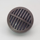 Vintage Astatic Model 30 Bullet Harp Microphone Brown Biscuit Working