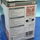 R-50 Portable Am fm Shortwave Radio  Bluetooth  Solar Panel  True Wireless